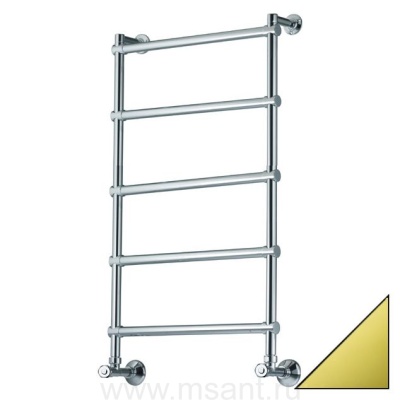 Полотенцесушитель водяной Margaroli Sole 442-5 золото