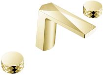 Смеситель для раковины Boheme Venturo 150-MG-DIAMOND матовое золото