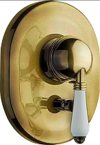 Смеситель Nicolazzi Signal 3460BZ76 С ВНУТРЕННЕЙ ЧАСТЬЮ, для ванны с душем, бронза