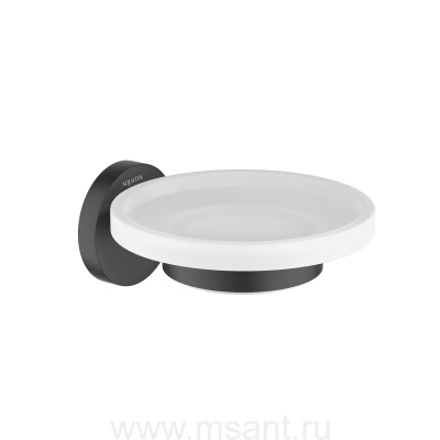 Мыльница Aquatek, матовый черный AQ4103MB ЕВРОПА