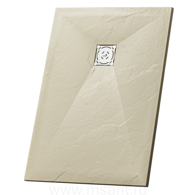 Душевой поддон прямоугольный RGW ST-Be Бежевый (1000x1200)