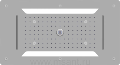 Верхний душ RGW Shower Panels SP-71