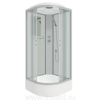 Душевая кабина Niagara Classic NG-3302-14 (100х100х215) средний поддон(26см),стекло матовое