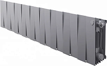 Радиатор биметаллический Royal Thermo Piano Forte 200 silver satin, 18 секций