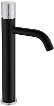 Смеситель для раковины Boheme Stick 122-BCR.2 black touch chrome