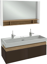 Мебель для ванной Jacob Delafon Terrace 120 ледяной коричневый лак