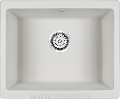 Мойка кухонная Paulmark Gera PM205546-WH белый