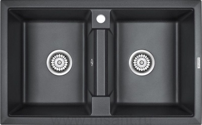 Мойка кухонная Paulmark PM238150-BL черная