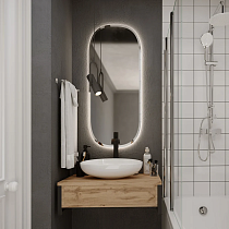 Мебель для ванной 1MarKa Grunge Loft 80 дуб вотан