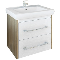 Тумба Sanflor подвесная Ларго 60.2 (ШВ/Б) раковина Фостер 60