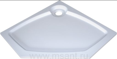 Поддон для душа GuteWetter Deluxe 100x100x2 P белый