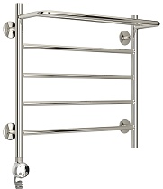 Полотенцесушитель электрический Стилье Формат 20 ТЛ 500х500 (Полка + 4) П16