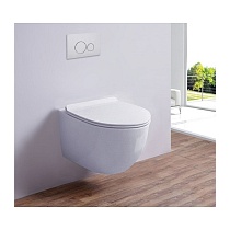 Унитаз подвесной GARCIA (White). Размер: 550x370x370.