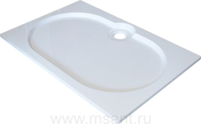 Поддон для душа GuteWetter Deluxe 120x80x2 Q белый