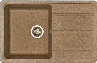 Мойка кухонная AQUATON Аманда терракотовая