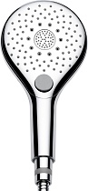 Душевая лейка Bossini Syncronia B00800.030 120 мм, 6 режимов, хром