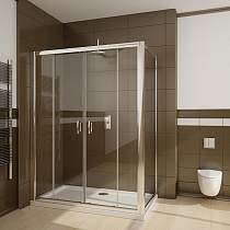Душевой уголок Radaway Premium Plus DWD+S 160x75 прозрачное стекло