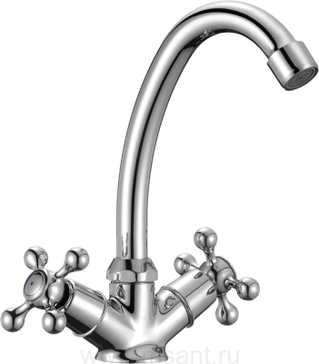 Смеситель для раковины Milardo Duplex DUPSB00M01