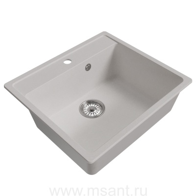 Мойкa MIXLINE ML-GM15 ультра-белая (341), 560*500*180мм