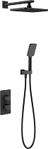 Душевой комплект Timo PetrumaSX-5059/03SM с термостатом, черный