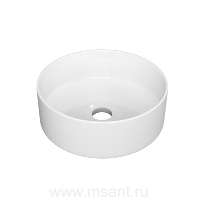 Умывальник Point Виктория 41 PN43063 круглый, белый