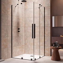 Душевой уголок Radaway Furo Black KDD 80х90