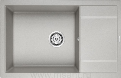 Мойка кухонная Paulmark PM317850-GR серая