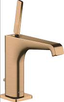 Смеситель Axor Citterio E 36100140 для раковины, шлифованная бронза