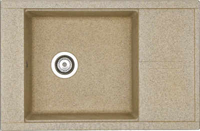 Мойка кухонная AQUATON Делия 78 песочная