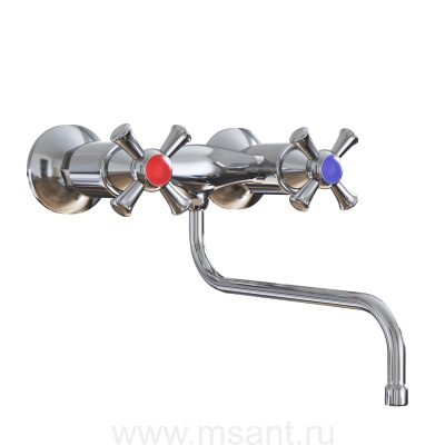 Смеситель для кухни настенный 1/2 кер. MIXLINE ML10-06