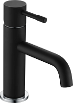 Смеситель Boheme Uno 461-BCR для раковины, black chrome