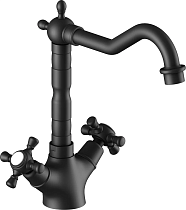 Смеситель для раковины Timo Nelson 0143/03F черный