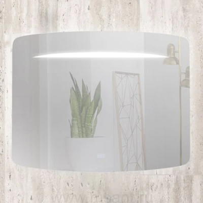 Зеркало Art&Max Gina 90х70 с подсветкой