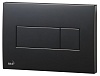 Кнопка смыва AlcaPlast M378 черная