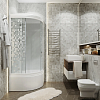 Душевая кабина Triton Стандарт Щ0000061834 Мозаика 90*90 Б-полка (ДН4) с высоким поддоном +сифон E410CL