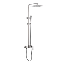 Душевая стойка ABBER Daheim AF8220SPL без излива, сатин