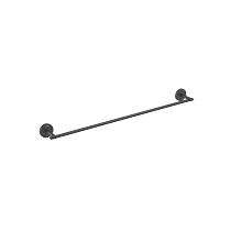 Полотенцедержатель 600 мм Aquatek, матовый черный AQ4614MB БЕТТА