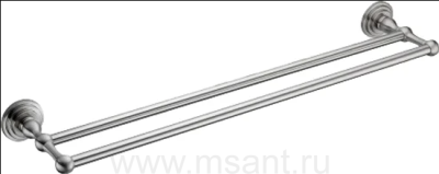 Полотенцедержатель Wasserkraft Ammer K-7040 двойной