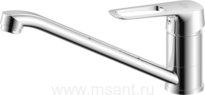 Смеситель Rossinka RS46-21 для кухонной мойки