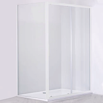 Душевой уголок Cezares Relax AHF-1-110/80-C-Bi стекло прозрачное