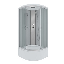 Душевая кабина Niagara Classic NG-2307-14 (80х80х215) высокий поддон(40см),стекло матовое