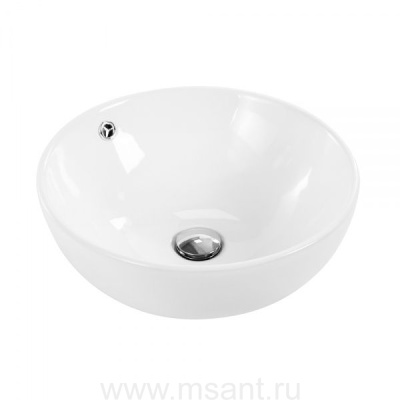 Раковина накладная керамическая круглая BB1077