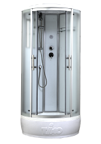 Timo Standart T-6680 Silver Fabric душевая кабина (80*80*220), шт