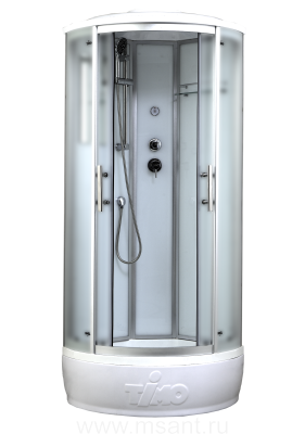 Timo Standart T-6680 Silver Fabric душевая кабина (80*80*220), шт