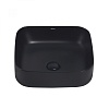 Раковина накладная ABBER Rechteck AC2211MB черная матовая