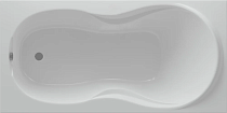 Акриловая ванна Aquatek Мартиника 180x90, с каркасом, фронтальным экраном, сливом-переливом (слева)