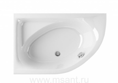 Акриловая ванна Excellent Aquarella 170x110 L