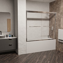 Шторка на ванну RGW SC-60 (Прозрачное, 1500)