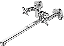 Смеситель IDDIS Acros ACRSBL2i10WA универсальный, хром