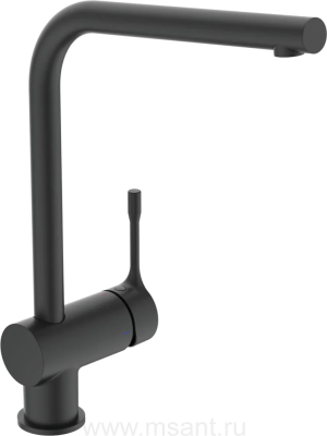 Смеситель Ideal Standard Ceraline BC174XG для кухонной мойки, черный